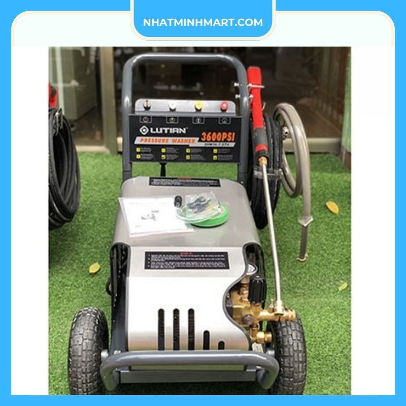 Máy rửa xe cao áp Lutian 20M36-7.5T4 3600PSI 7.5Kw - Ảnh 4