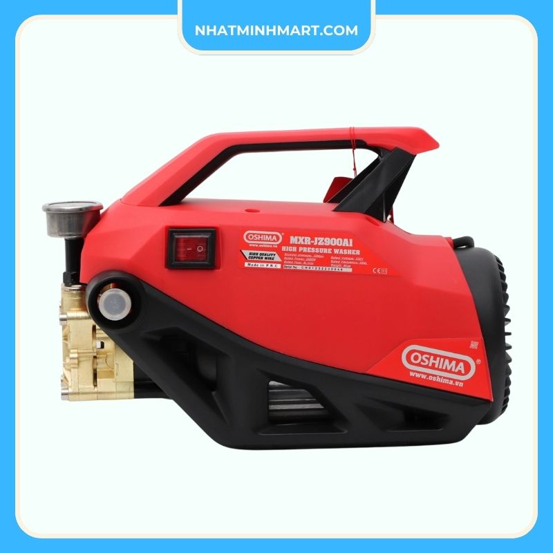 Máy xịt rửa xe Oshima MXR-JZ900A1 2500w - Ảnh 3