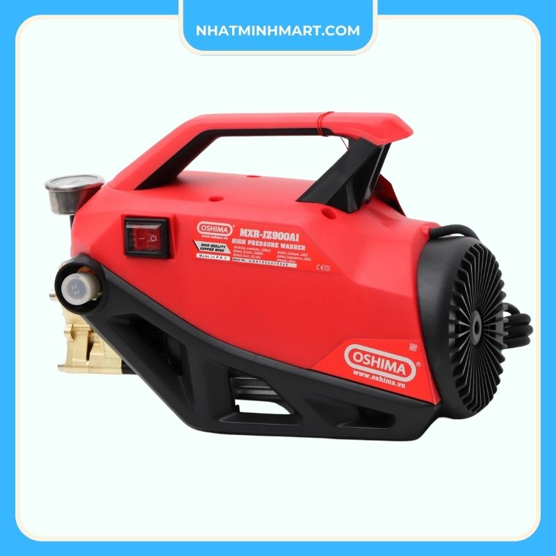 Máy xịt rửa xe Oshima MXR-JZ900A1 2500w - Ảnh 4