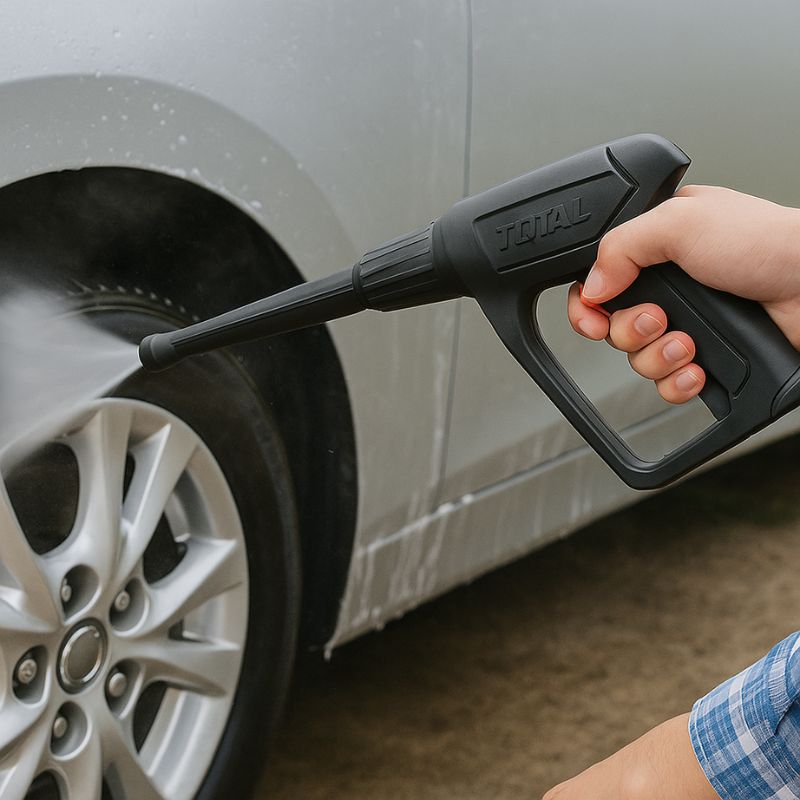 Máy rửa xe cao áp không tốn điện