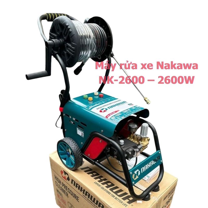Máy rửa xe Nakawa 2600W